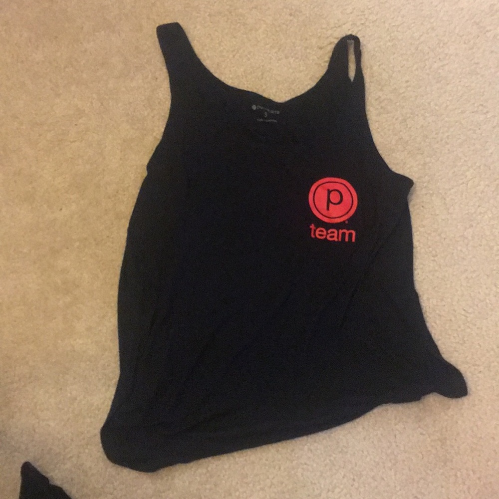 Black Pure Barre team tank